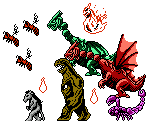 Easter Island Enemies - Wai Wai World (JPN)
