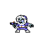 Iceman (Mega Man NES-Style) - Captain N: The Game Master Customs