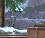 Stage 7 (Snow Track) - The Ninja Saviors: Return of the Warriors / The Ninja Warriors Once Again