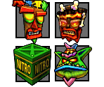 Item Icons - Crash Nitro Kart