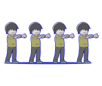 Zombie Dancers - Osomatsu-san Hesokuri Wars: Battle of the NEETs