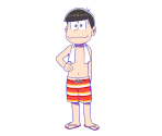 Osomatsu (Summer Swimsuits) - Osomatsu-san's Casual Neet Sugoroku Journey