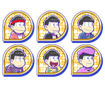Set Icons (Hipipo-Zoku to Kagayaku Kajitsu) - Osomatsu-san Hesokuri Wars: Battle of the NEETs