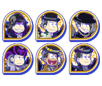 Set Icons (Akuma Worker) - Osomatsu-san Hesokuri Wars: Battle of the NEETs