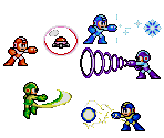 Mega Man 7 Weapons (Wily Wars-Style) - Mega Man Customs