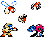Mega Man PC Enemies (NES-Style) - Mega Man Customs