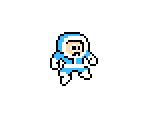 Ice Man - Mega Man - Super Mario Bros. Crossover
