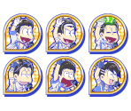 Set Icons (Idol) - Osomatsu-san Hesokuri Wars: Battle of the NEETs