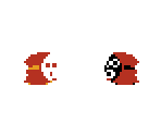 Shy Guy & Snifit (Super Mario Bros. 1 NES-Style) - Mario Customs