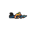 Bill Rizer - Contra III: The Alien Wars - Super Mario Bros. Crossover
