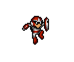 Proto Man (16-bit) - Mega Man 3 - Super Mario Bros. Crossover