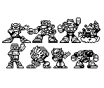 Mega Man 7 Robot Masters (Game Boy-Style) - Mega Man Customs