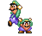 Luigi (SMB2 SNES, SMM2-Style) - Mario Customs