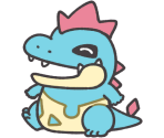 #159 Croconaw - Pokémon Smile