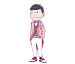 Osomatsu (Dazzling Outfits) - Osomatsu-san's Casual Neet Sugoroku Journey