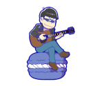 Karamatsu (Macaron) - Osomatsu-san Hesokuri Wars: Battle of the NEETs
