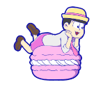 Todomatsu (Macaron) - Osomatsu-san Hesokuri Wars: Battle of the NEETs