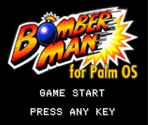 Title Screen & Menus - Bomberman for Palm OS