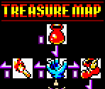 Treasure Map Tiles - Wario Land II
