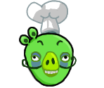 Chef Pig (Pre-Chrome-Style) - Angry Birds Customs