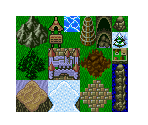 Overworld Tiles - Daikaijuu Monogatari / Super Shell Monsters Story (JPN)