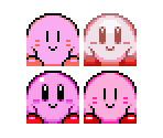 Kirby (Super Mario Bros. Crossover Icon-Style) - Kirby Customs