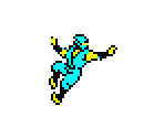 Ryu Hayabusa - Sharp X1 - Super Mario Bros. Crossover