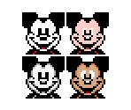 Mickey Mouse (Super Mario Bros. Crossover Icon-Style) - Disney / Pixar Customs