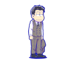 Ichimatsu (Mobster: Speakeasy) - Osomatsu-san Hesokuri Wars: Battle of the NEETs