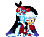 Snow Sugar Cookie's Snowy Black Rabbit Royal - Cookie Run: OvenBreak