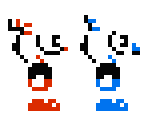 Cuphead and Mugman (Mickey Mousecapade-Style) - Cuphead Customs