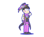 Todomatsu (Casino) - Osomatsu-san Hesokuri Wars: Battle of the NEETs