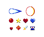 Items, Effects & HUD - Syd of Valis / Valis 2