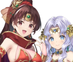Linde & Sara (Sage of Khadein?) - Fire Emblem: Heroes