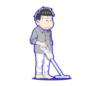 Ichimatsu (Housework) - Osomatsu-san Hesokuri Wars: Battle of the NEETs