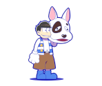 Osomatsu (Akatsuka TV: Hexagon and Friends {Suit Actors}) - Osomatsu-san Hesokuri Wars: Battle of the NEETs