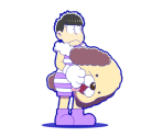 Choromatsu (Akatsuka TV: Hexagon and Friends {Suit Actors}) - Osomatsu-san Hesokuri Wars: Battle of the NEETs