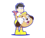 Ichimatsu (Akatsuka TV: Hexagon and Friends {Suit Actors}) - Osomatsu-san Hesokuri Wars: Battle of the NEETs