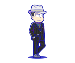 Karamatsu (Mobster) - Osomatsu-san Hesokuri Wars: Battle of the NEETs