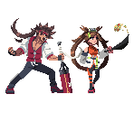 Jam Kuradoberi and Sol Badguy - River City Girls 2