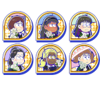 Set Icons (Foster Daughter: Black Dress) - Osomatsu-san Hesokuri Wars: Battle of the NEETs