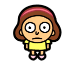 #199 Girl Morty - Pocket Mortys