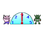 Battle Mode Options Screen - Crayon Shin-chan - Puzzle Daimaoh no Nazo (JPN)