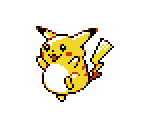 #025 Pikachu (1996 Design, G/S/C-Style) - Pokémon Generation 1 Customs