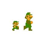 Luigi (Super Mario Bros. NES-Style) - Mario Customs
