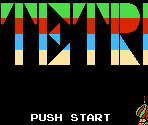 Title Screen - Tetris
