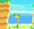 Wavy Beach - Super Princess Peach
