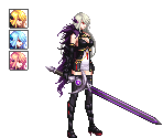 Female Slayer (Dark Templar, Weapon) - Dungeon Fighter Online