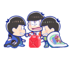 Futon (Osomatsu, Karamatsu, & Choromatsu) - Osomatsu-san's Casual Neet Sugoroku Journey