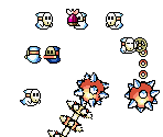 Boo Guys & Spike Ball - Super Mario World 2: Yoshi's Island